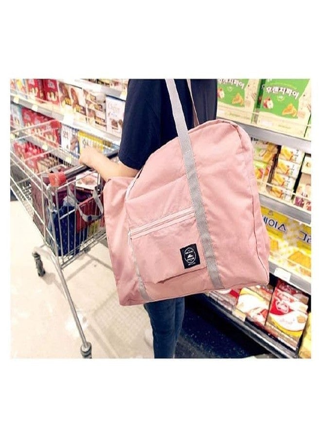 EAFTOS Nylon 16 Cms Travel Duffle(Luggage Bag-Foldable_ Light (1, Pink) - Image 2
